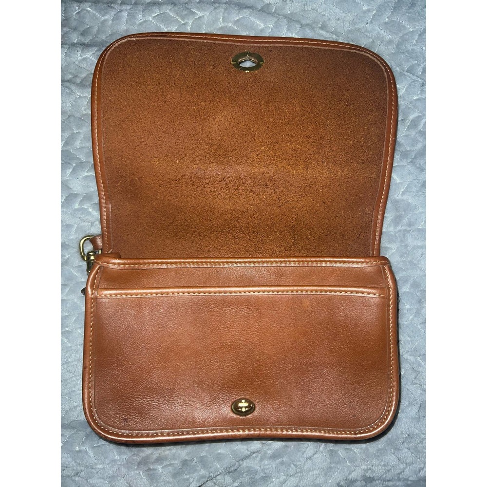 Coach Convertible Clutch vintage 70’s NYC USA Serial #361-4508 now style #9635 - Picture 3 of 12